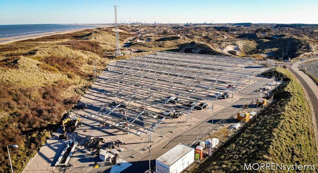 MORRENsystems solar parking Bloemendaal